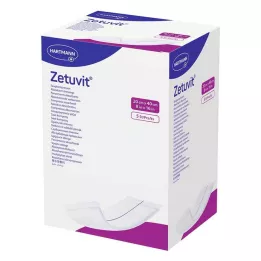 ZETUVIT Επιθέματα αναρρόφησης αποστειρωμένα 20x40 cm, 5 τεμ