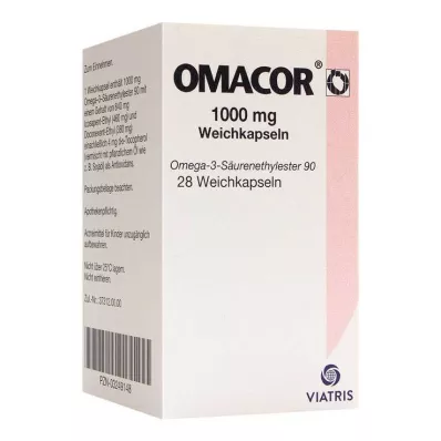 OMACOR μαλακές κάψουλες 1.000 mg, 28 τεμάχια OMACOR μαλακές κάψουλες 1.000 mg, 28 τεμάχια