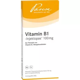 VITAMIN B1 INJEKTOPAS 100 mg ενέσιμο διάλυμα, 10X2 ml