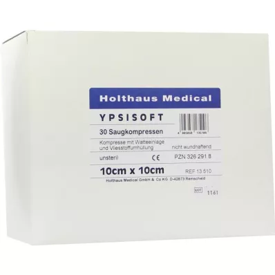 SAUGKOMPRESSEN Ypsisoft μη αποστειρωμένο 10x20 cm, 30 τεμάχια SAUGKOMPRESSEN Ypsisoft μη αποστειρωμένο 10x20 cm, 30 τεμάχια