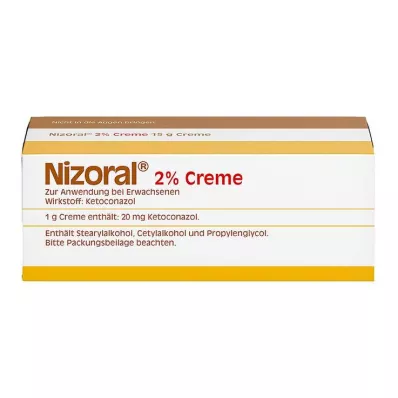 NIZORAL 2% κρέμα γάλακτος 15g, 15 ml
