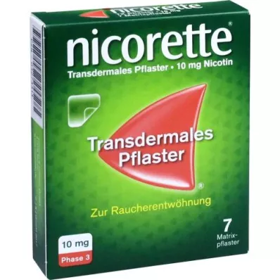 NICORETTE TX Επίθεμα 10 mg, 7 τεμάχια