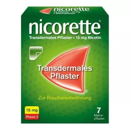 NICORETTE TX Επίθεμα 15 mg, 7 τεμάχια
