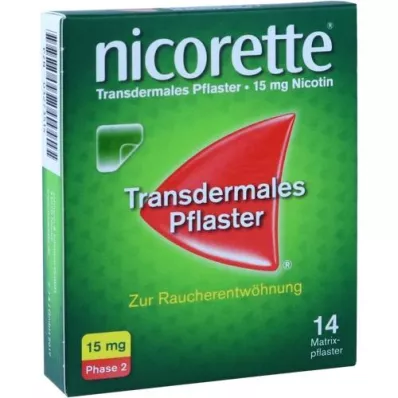 NICORETTE TX Επίθεμα 15 mg, 14 τεμάχια