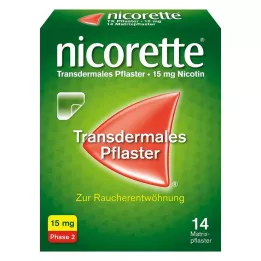 NICORETTE TX Επίθεμα 15 mg, 14 τεμάχια