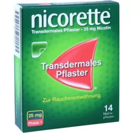 NICORETTE TX Επίθεμα 25 mg, 14 τεμάχια