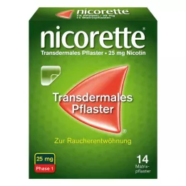 NICORETTE TX Επίθεμα 25 mg, 14 τεμάχια