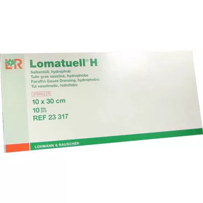 Lomatuell® H αλοιφή τούλι 10x30 cm, 10 τεμ