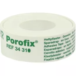 POROFIX Αυτοκόλλητος σοβάς 1,25 cmx5 m, 1 τεμάχιο