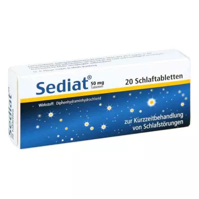 SEDIAT Δισκία, 20 τεμάχια