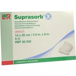 SUPRASORB X HydroBalance Wound Dressing 14x20 cm, 5 τεμάχια