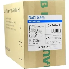 URO TAINER Διάλυμα χλωριούχου νατρίου 0,9%, 10Χ100 ml