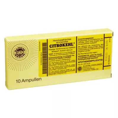 CITROKEHL Αμπούλες, 10X2 ml