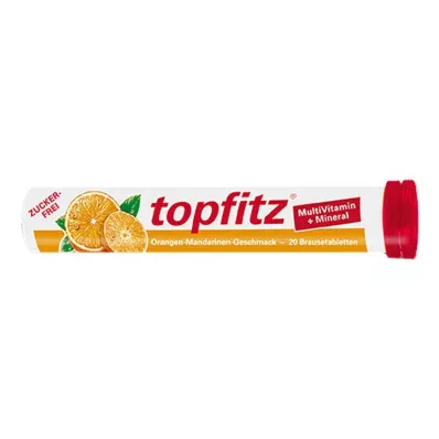 TOPFITZ Πολυβιταμινούχα+μεταλλικά αναβράζοντα δισκία, 20 τεμάχια