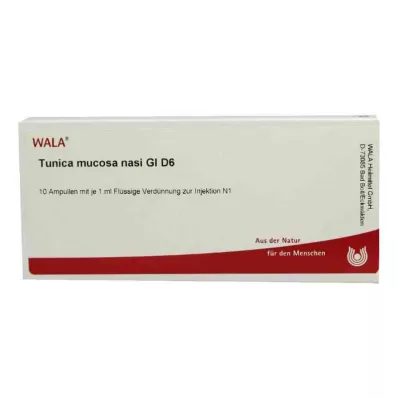 Φύσιγγες Tunica mucosa nasi Gl D6 (10x1 ml)