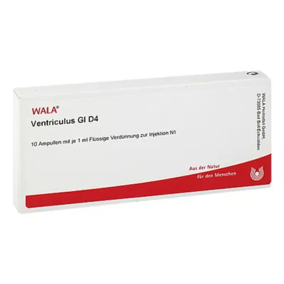 Ventriculus GL D 4 αμπούλες, 10Χ1 ml