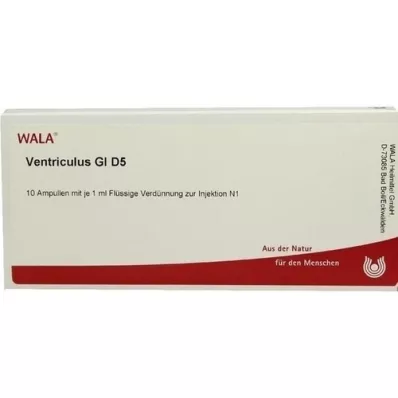 VENTRICULUS GL D 5 αμπούλες, 10X1 ml