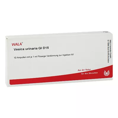 Vesica Urinaria GL D 15 αμπούλες, 10X1 ml