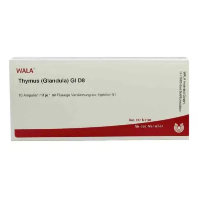 THYMUS GLANDULA GL D 8 αμπούλες, 10X1 ml