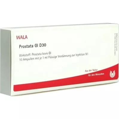 PROSTATA GL D 30 αμπούλες, 10X1 ml