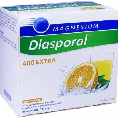 MAGNESIUM DIASPORAL 400 επιπλέον κόκκοι πόσης, 50 τεμάχια