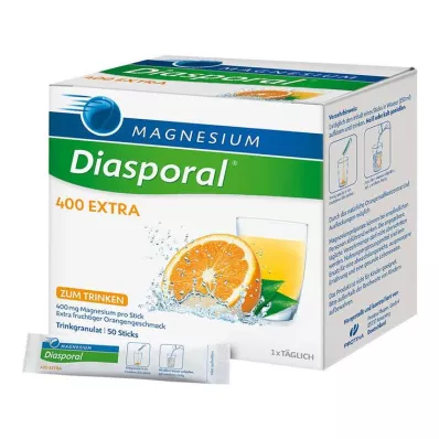 Magnesium Diasporal 400 Extra Drinking Granules, 50 τεμ