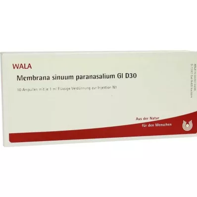 MEMBRANA sinuum paransalium GL D 30 αμπούλες, 10X1 ml MEMBRANA sinuum paransalium GL D 30 αμπούλες, 10X1 ml
