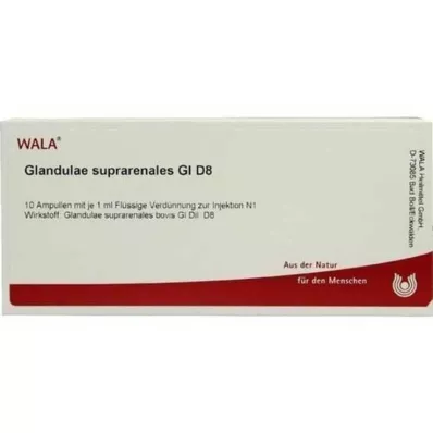 Glandulae suprarenalis GL D 8 αμπούλες, 10Χ1 ml Glandulae suprarenalis GL D 8 αμπούλες, 10Χ1 ml