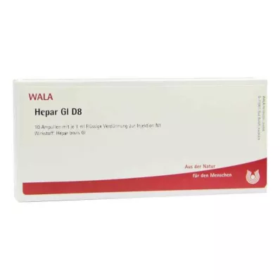 HEPAR GL D 8 αμπούλες, 10X1 ml
