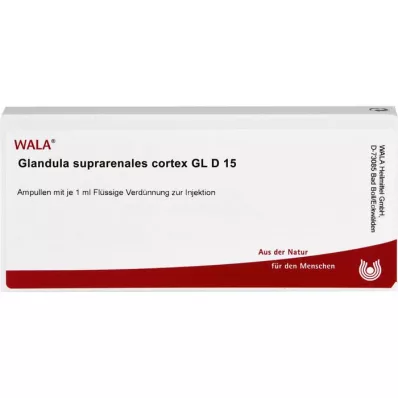 GLANDULA SUPRARENALES φλοιός GL D 15 αμπούλες, 10X1 ml