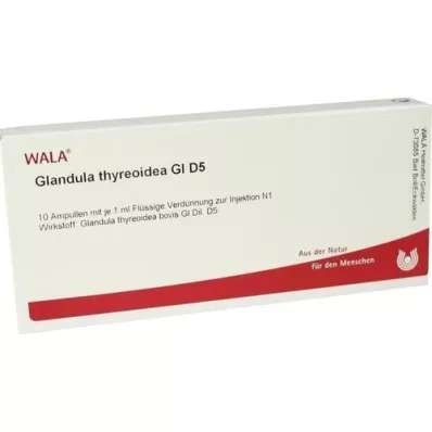 GLANDULA THYREOIDEA GL D 5 αμπούλες, 10X1 ml