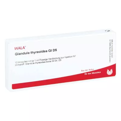 GLANDULA THYREOIDEA GL D 5 αμπούλες, 10X1 ml