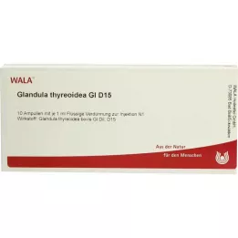 GLANDULA THYREOIDEA GL D 15 αμπούλες, 10X1 ml