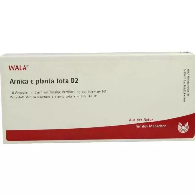 Arnica E Planta tota D 2 αμπούλες, 10Χ1 ml