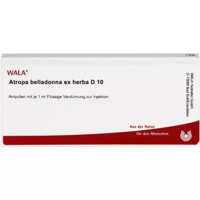 ATROPA belladonna ex Herba D 10 αμπούλες, 10X1 ml