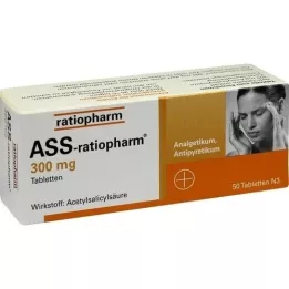 ASS-ratiopharm 300 mg δισκία, 50 τεμάχια