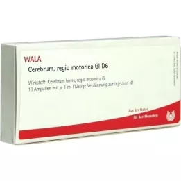 CEREBRUM REGIO motorica GL D 6 αμπούλες, 10X1 ml