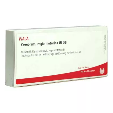 Αμπούλες Cerebrum Regio Motor Gl D6 (10x1 ml)