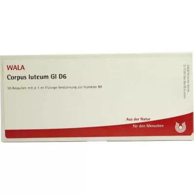 Corpus Luteum GL D 6 αμπούλες, 10Χ1 ml