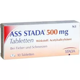 ASS STADA δισκία 500 mg, 10 τεμάχια
