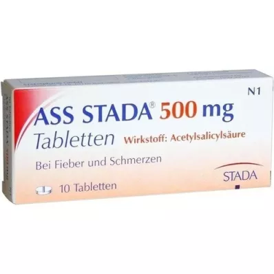 ASS STADA δισκία 500 mg, 10 τεμάχια