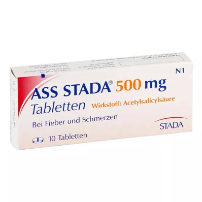 ASS STADA δισκία 500 mg, 10 τεμάχια