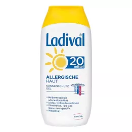 LADIVAL Gel για το αλλεργικό δέρμα LSF 20, 200 ml