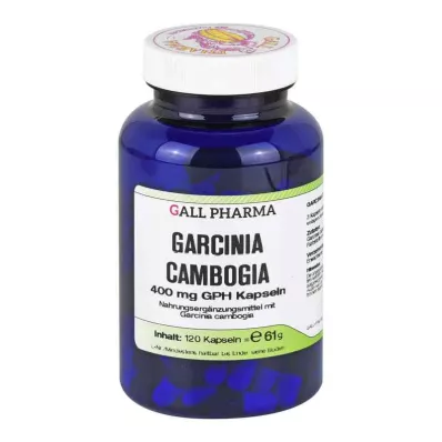 GARCINIA CAMBOGIA 400 mg GPH Κάψουλες, 120 κάψουλες GARCINIA CAMBOGIA 400 mg GPH Κάψουλες, 120 κάψουλες