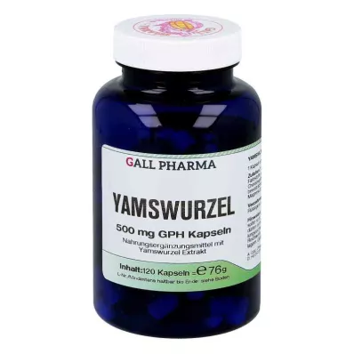 YAMSWURZEL 500 mg GPH κάψουλες, 120 κάψουλες
