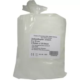 ZELLSTOFFTUPFER ρολό 8x10 cm, 2X125 τεμάχια