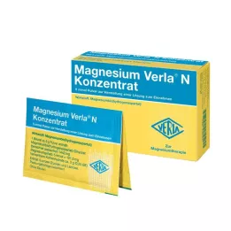 MAGNESIUM VERLA N Συμπύκνωμα για χρήση από το στόμα, 20 τεμάχια