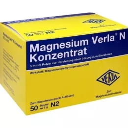 MAGNESIUM VERLA N Συμπύκνωμα για χρήση από το στόμα, 50 τεμ