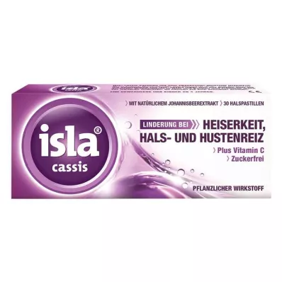 παστίλιες isla® cassis, 30 τεμ