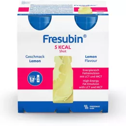 FRESUBIN 5 kcal SHOT Διάλυμα λεμονιού, 4X120 ml